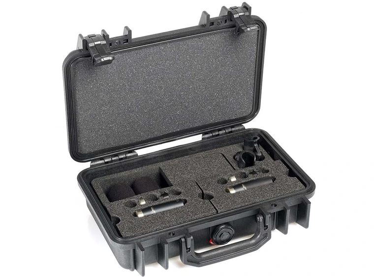 DPA 4006C Stereo Pair w. 2 x 4006C Clips, Windscreens in Peli Case 